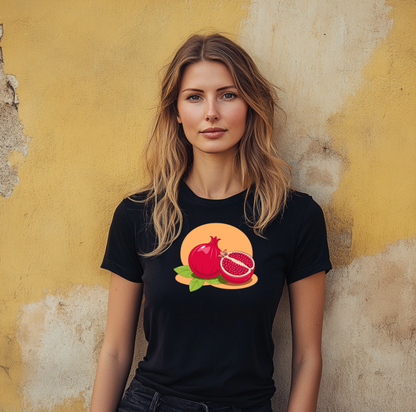 Woman Granatapfel Tshirt