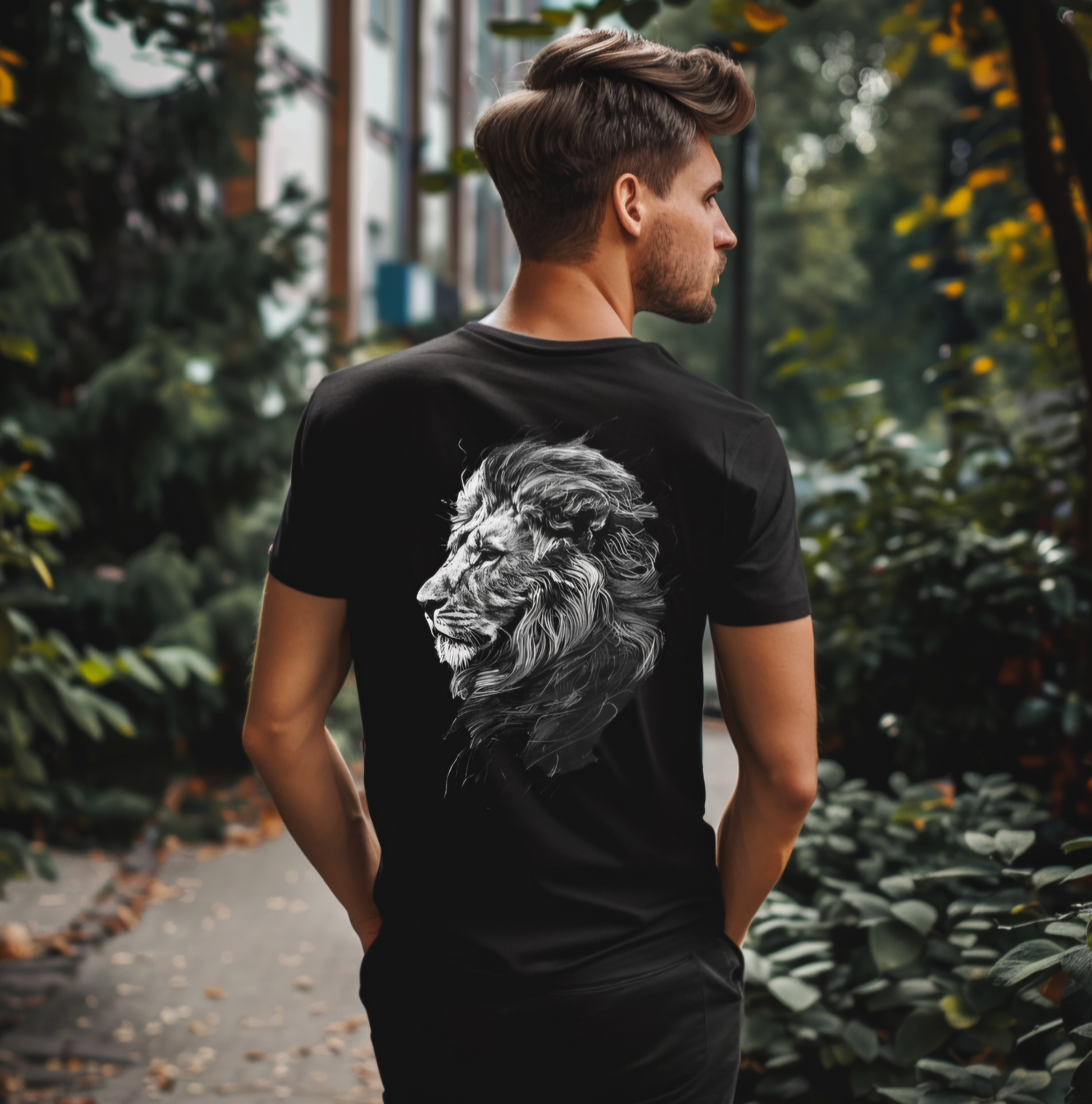 Nachhaltiger Lion Shirt - Hartlas