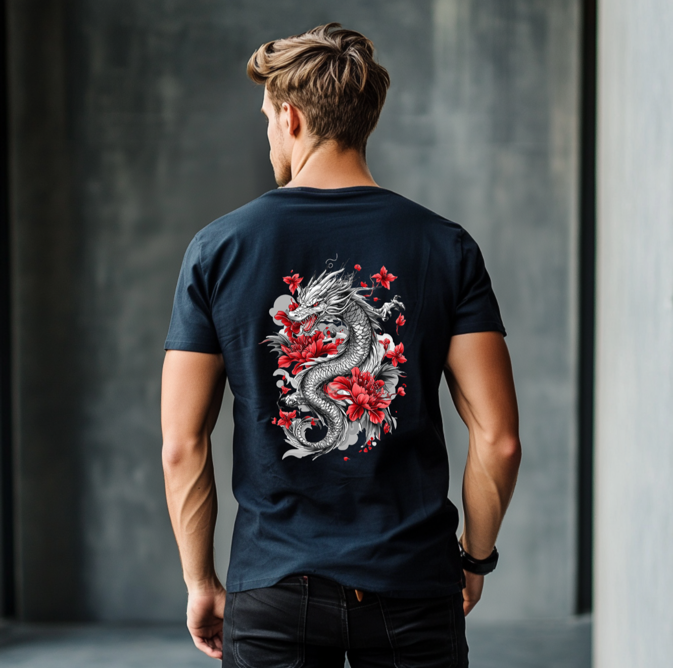 Nachhaltiges Tshirt - Dragon