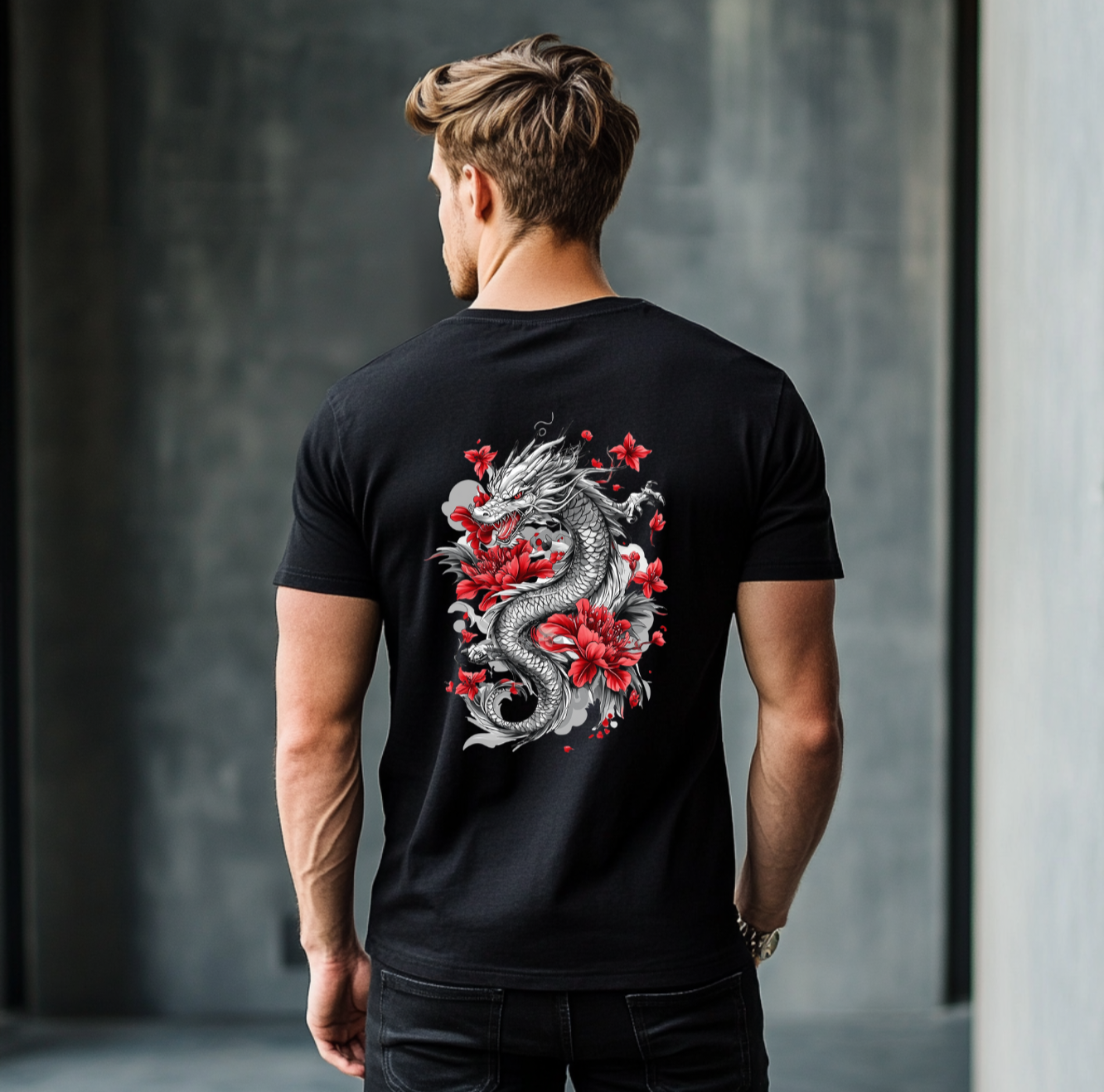 Nachhaltiges Tshirt - Dragon