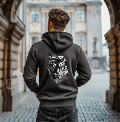 nachhaltiger Tiger Hoodie - Hartlas