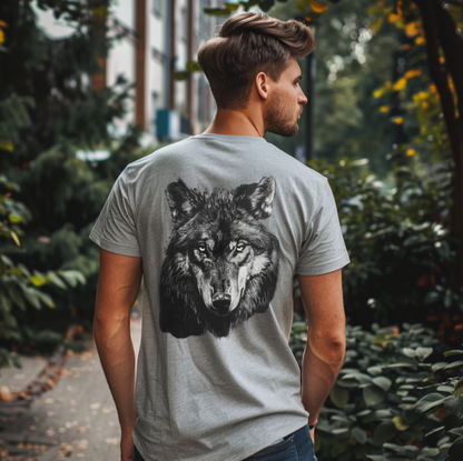 nachhaltiges Wolf Shirt - Hartlas